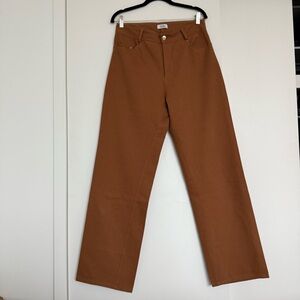 Brown full length jeans